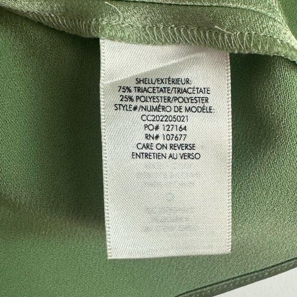 Alice + Olivia Cowl Neck Tank with Chains in Seafoam - Picture 5 of 11